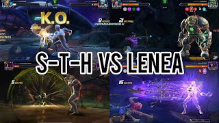 AW Guerra de alianzas STH vs LENDA S50W09 Tigra vs Kingred MCOC [upl. by Hendrika447]