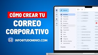 Cómo crear un CORREO CORPORATIVO con dominio propio 📩 En menos de 10 min [upl. by Mulligan728]