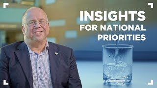 KAUST Insights for National Priorities Sustainable Water Desalination [upl. by Ellehcim]