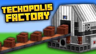 Minecraft Techopolis 2  FACTORY ASSEMBLER AUTOMATION 9 Modded Questing Factory [upl. by Carlyn]