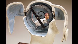 The Making of quotPhrenology Headquot  A Kinetic Sculpture by Tom Haney  2018 [upl. by Beekman]