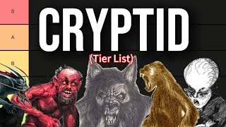 The Cryptid Tier List Part 1 [upl. by Noby925]