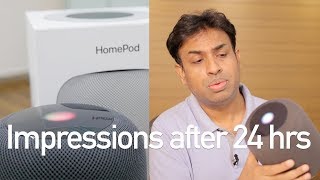 Apple HomePod 24hrs Impressions Based On Its Usage in India [upl. by Eelyab]