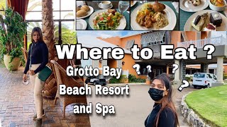 Where to Eat  Grotto Bay Beach Resort and Spa  Lunch Buffet and gala 😂 [upl. by Lusty]