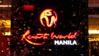 New Year Countdown at Resorts World Manila 2012 [upl. by Gonick185]