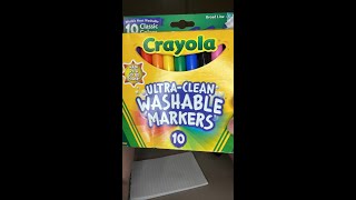 Crayola Washable Markers [upl. by Anelagna]