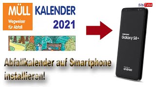 Abfallkalender in dein Smartphone importieren [upl. by Yeliac]