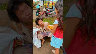 Homeless good girl with good heart respect sad subscribe [upl. by Florenza995]