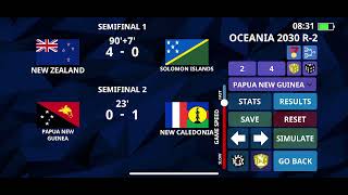 OFC 2030 World Cup Qualifiers  International Football Simulator [upl. by Fortier]