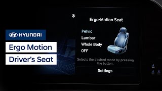 Ergo Motion Drivers Seat  Hyundai [upl. by Narot602]