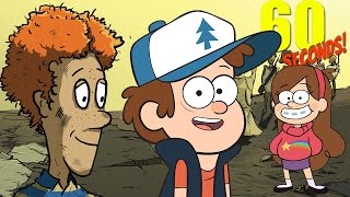 THE GRAVITY FALLS CHALLENGE  60 Seconds Game [upl. by Khudari291]