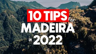 10 TIPS for VISITING MADEIRA in 2022 [upl. by Aicnelev627]