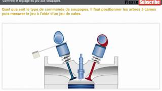 Contrôle et réglage du jeu aux soupapes [upl. by Riane]