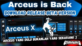 UPDATE  ARCEUS EXECUTOR ANDROID  DOWNLOAD NYA GIMANA BANG  ARCEUS KOK BEDA DARI YANG DULU [upl. by Davon]