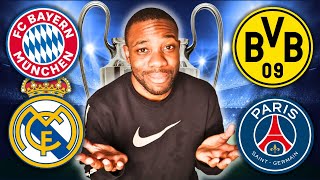 My Champions League Semi Final Predictions [upl. by Kitty873]