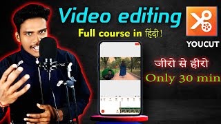 how to use youcut editor apphow to edit video in youcut video editor appvideo editing youcut [upl. by Anirazc189]