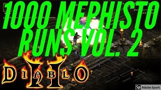 Diablo 2  1000 MEPHISTO RUNS VOL 20 [upl. by Barton]