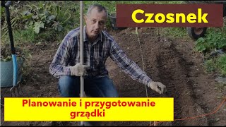 Czosnek  przygotowanie miejsca Sadzenie  przełom październik  listopad Teraz jest za wcześnie [upl. by Haikezeh]