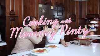 Cooking quotSpaghetti Ala Mommy Pinty Stylequot By Alex Gonzaga [upl. by Alaunnoif]