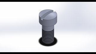 Parametric Modeling with Solidworks Ch14 CapScrew [upl. by Anselmi]