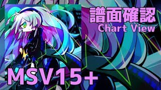 【ParadigmReboot】Black Magnam MASSIVE 15 Chart View譜面確認 [upl. by Bradan]