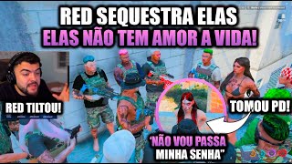 😱RED TILTOU😱ELAS NÃO TEVE AMOR A VIDA😱ELAS NEGOU PASSAR A SENHA DO CELULAR😱TOMOU PD😱GTA RP [upl. by Arlette368]