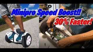 Increase the speed of your Segway MiniPro by 30 percent [upl. by Ayaj130]