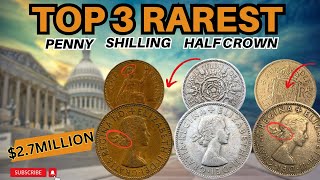 US Coin Collectors Dream 2 Shilling Half Crown amp One Penny with Surprising Value [upl. by Anaed398]