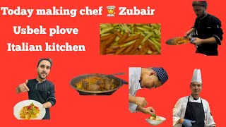 ￼usbek plove making recipe ￼￼￼ उसबेग पुलव pulav [upl. by Aitak]