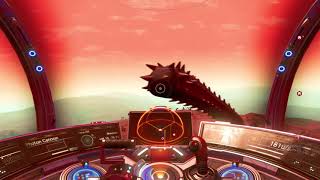 No Mans Sky  Hit by Sand Worm [upl. by Airbmat]