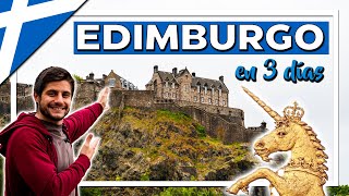 EDIMBURGO 🏰 qué ver y hacer en Edimburgo Escocia en 3 días [upl. by Hershell291]