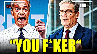 3 MIN AGO Nigel Farage LOSES IT And SLAMS Keir Starmer LIVE [upl. by Ainalem]