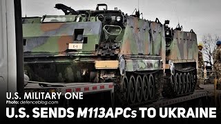 Ukraine to Receive M113A3 Armored Personnel Carriers from the US [upl. by Thane]