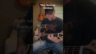 The Hunter  Dokken guitar cover [upl. by Nyleuqcaj]