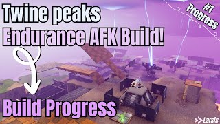 Fortnite STW  Twine Peaks Endurance Build AFK  Build Progress 1 [upl. by Velleman]