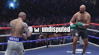 Brand New Undisputed PS5 Gameplay Trying To Beat Usyk Using Fury On The Hardest Difficulty [upl. by Jahdol841]