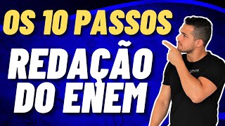 A REDAÇÃO ENEM EM 10 PASSOS  ESTRATÉGIA PARA REDAÇÃO  PROF VINÍCIUS OLIVEIRA [upl. by Nell]