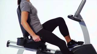 Life Fitness R3 Recumbent Lifecycle Bike [upl. by Shaddock401]