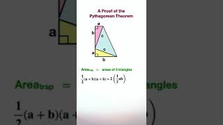 A Proof of the Pythagorean Theorem [upl. by Aihcela]