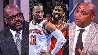 Inside the NBA reacts to Knicks vs 76ers Highlights [upl. by Blain]