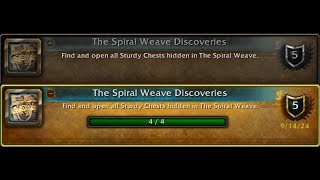 How To Get The Spiral Weave Discoveries Achievement AzjKahet Delve [upl. by Ahsenar188]