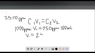 In the spectroscopic analysis of many substances a series of standard solutions of known concentrat [upl. by Hazmah]