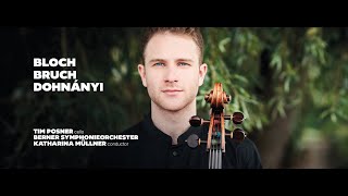 Max Bruch Kol Nidrei Op 47  Tim Posner Berner Symphonieorchester Katharina Müllner [upl. by Eirrek]