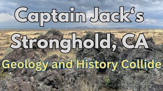 Geology and Human History Collide at Captain Jacks Stronghold in Lava Beds NM California [upl. by Eednas]