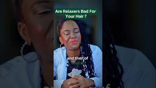 Are Relaxers Bad For Your Hair hairloss hairgrowth haircare [upl. by O'Conner]