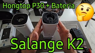 Test projektora Led Salange K2 i porównanie z Hongtop p30 [upl. by Meagher]