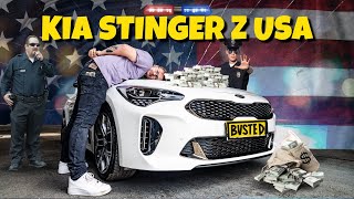 Kia Stinger z USA  Ile Kosztuje Policyjny Ulubieniec [upl. by Eirrej]