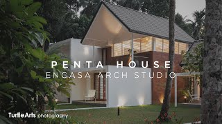 Penta House  4200 sqft Residence by Encasa Archstudio  Tirur [upl. by Ricca531]