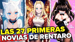 ⚡Las 27 PRIMERAS NOVIAS de Rentaro Aijou 💗  Las 100 novias MANGA  Leiinad World [upl. by Talanta]