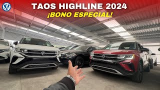 TAOS Highline 2024 Rojo y blanco  Con precio ESPECIAL [upl. by Hildagarde536]